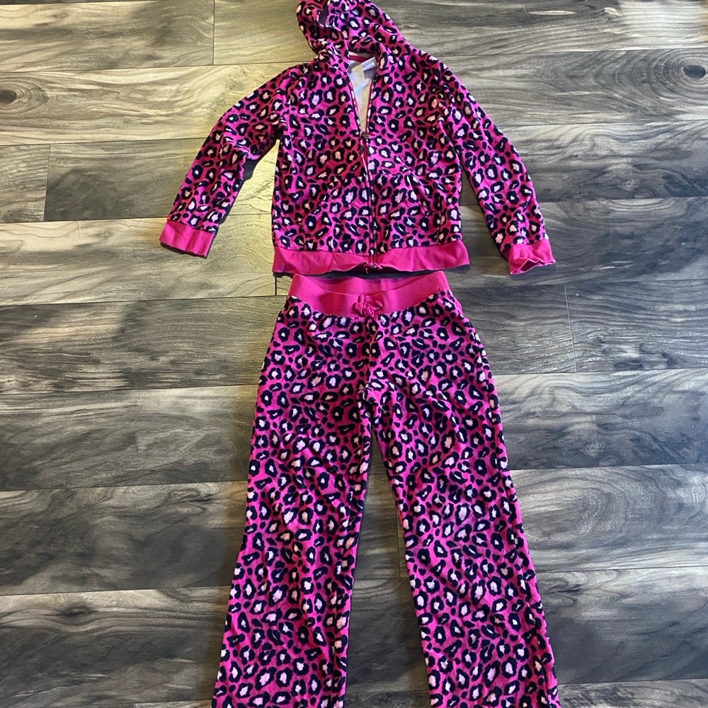 Circo Pink Pajama Set with Long Sleeves and Cozy Fabric